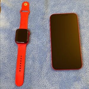 iPhone 14 Plus and Apple Watch Series 8